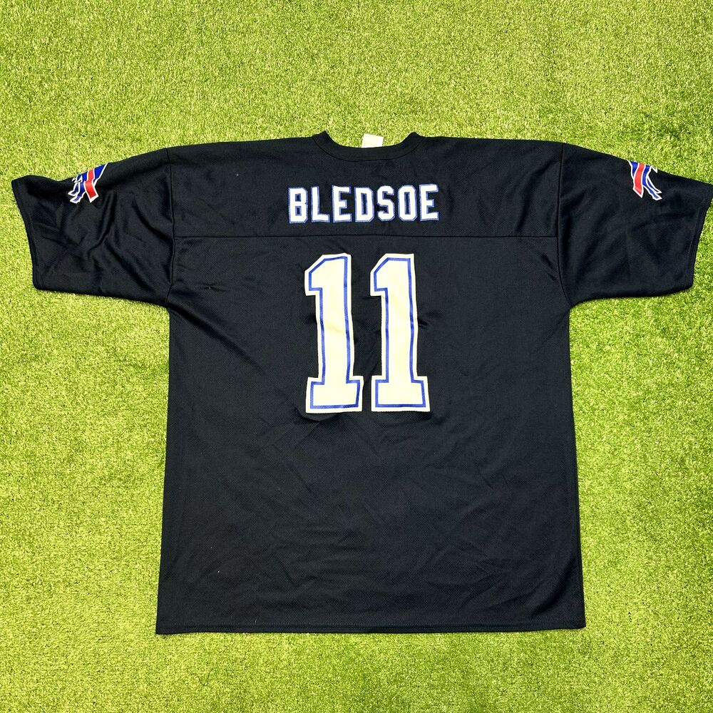 Vintage 90's Buffalo Bills Drew Bledsoe NFL Jersey 2XL